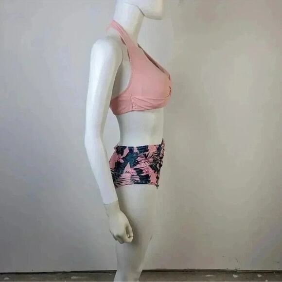 Floral Two Piece Swimsuit - Picture 3 of 4